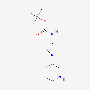 tert-Butyl (1-(piperidin-3-yl)azetidin-3-yl)carbamate - (1131594-78-9)
