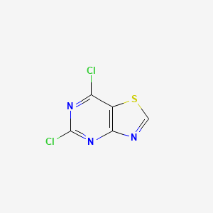 Thiazolo[4,5-d]pyrimidine, 5,7-dichloro- - (1137278-39-7)