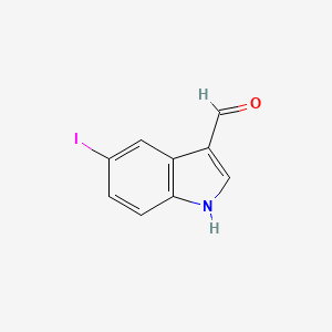 1H-Indole-3-carboxaldehyde, 5-iodo- - (114144-17-1)