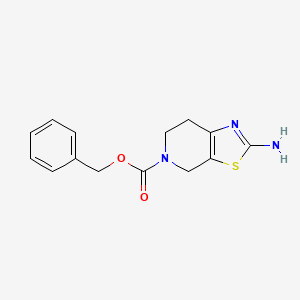 Thiazolo[5,4-c]pyridine-5(4H)-carboxylic acid, 2-amino-6,7-dihydro-, phenylmethyl ester - (1141669-69-3)