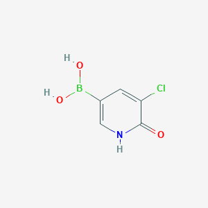 (5-chloro-6-oxo-1,6-dihydropyridin-3-yl)boronicacid - (1141886-37-4)