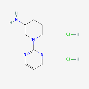 1-(2-pyrimidinyl)-3-piperidinamine - (1146290-25-6)