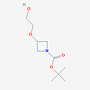 tert-Butyl 3-(2-hydroxyethoxy)-azetidine-1-carboxylate - (1146951-82-7)