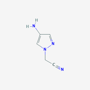 2-(4-amino-1H-pyrazol-1-yl)acetonitrile - (1152842-04-0)