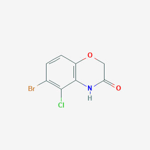 6-Bromo-5-chloro-4H-benzo[1,4]oxazin-3-one - (1154740-66-5)
