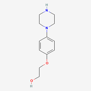 2-[4-PIPERAZIN-1-YLPHENOXY]-ETHANOL - (1156818-22-2)