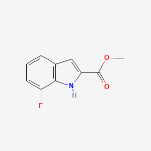 1H-Indole-2-carboxylic acid, 7-fluoro-, methyl ester - (1158331-26-0)