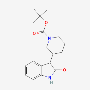 Tert-Butyl 3-(2-Oxoindolin-3-Yl)Piperidine-1-Carboxylate - (1160248-23-6)