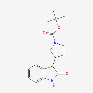 Tert-Butyl 3-(2-Oxoindolin-3-Yl)Pyrrolidine-1-Carboxylate - (1160248-27-0)