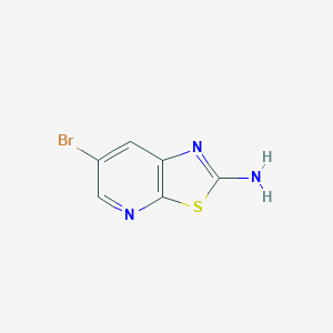 Thiazolo[5,4-b]pyridin-2-amine, 6-bromo- - (1160791-13-8)