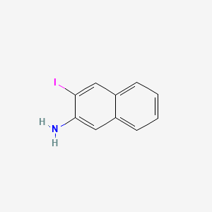 2-Naphthalenamine, 3-iodo- - (116632-14-5)