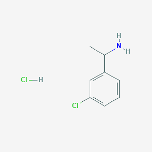 (R)-1-(3-CHLOROPHENYL)ETHANAMINE-HCl - (1167414-90-5)