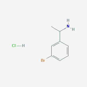 (R)-1-(3-Bromophenyl)ethanamine hydrochloride - (1167414-91-6)