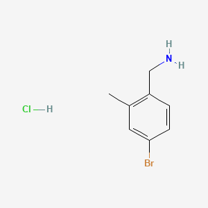 (4-Bromo-2-methylphenyl)methanamine hydrochloride - (1171381-49-9)