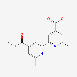 [2,2'-Bipyridine]-4,4'-dicarboxylic acid, 6,6'-dimethyl-, 4,4'-dimethyl ester - (117330-40-2)