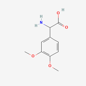 (R)-a-Amino-3,4-dimethoxybenzeneacetic acid - (117446-20-5)