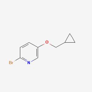 2-Bromo-5-(cyclopropylmethoxy)pyridine - (1177269-06-5)