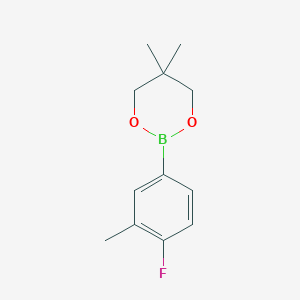 2-(4-Fluoro-3-methylphenyl)-5,5-dimethyl-1,3,2-dioxaborinane - (1177399-08-4)