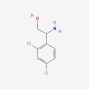 2-AMINO-2-(2,4-DICHLOROPHENYL)ETHAN-1-OL - (1184839-78-8)