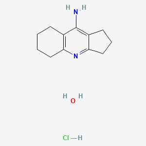 2,3,5,6,7,8-Hexahydro-1H-cyclopenta[b]quinolin-9-amine hydrochloride hydrate (1 - (118499-70-0)