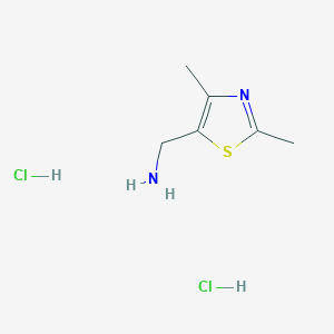 [(2,4-dimethyl-1,3-thiazol-5-yl)methyl]amine dihydrochloride - (1185293-90-6)