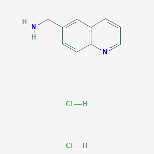 (6-quinolinylmethyl)amine dihydrochloride - (1185694-50-1)