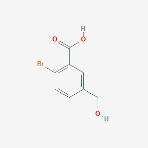 2-Bromo-5-(hydroxymethyl)benzoic acid - (1187238-21-6)