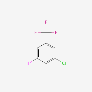 3-Chloro-5-iodobenzotrifluoride - (1189352-83-7)