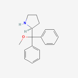 (S)-2-(Methoxydiphenylmethyl)pyrrolidine - (118971-03-2)