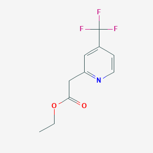 Ethyl 2-(4-(trifluoromethyl)pyridin-2-yl)acetate - (1189770-53-3)