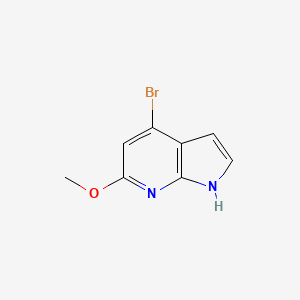 1H-Pyrrolo[2,3-b]pyridine, 4-bromo-6-methoxy- - (1190310-00-9)