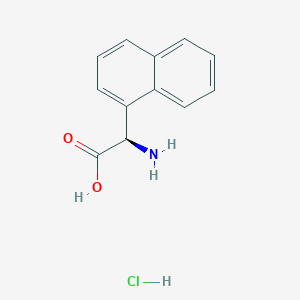 (R)-AMINO-NAPHTHALEN-1-YL-ACETIC ACID HYDROCHLORIDE - (1192350-47-2)