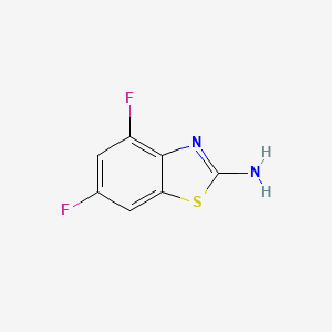 2-Benzothiazolamine, 4,6-difluoro- - (119256-40-5)