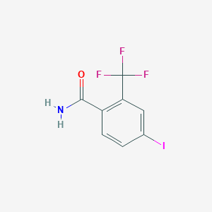 4-Iodo-2-(trifluoromethyl)benzamide - (1195677-97-4)