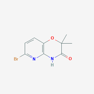 6-BroMo-2,2-diMethyl-2h-pyrido[3,2-b][1,4]oxazin-3(4h)-one - (1196153-28-2)