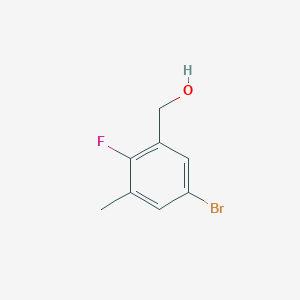 (5-Bromo-2-fluoro-3-methyl-phenyl)methanol - (1197944-22-1)