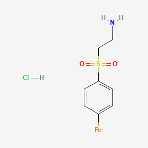 2-[(4-BroMophenyl)sulfonyl]-ethanaMine HCl - (1200575-83-2)