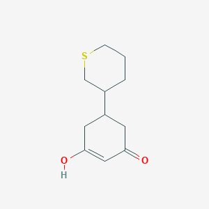 5-(tetrahydro-2H-thiopyran-3-yl)cyclohexane-1,3-dione - (120229-87-0)