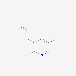 3-Allyl-2-chloro-5-methylpyridine - (1203498-97-8)