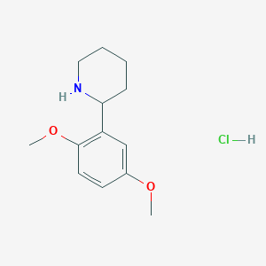 2-(2,5-Dimethoxyphenyl)piperidine hydrochloride - (1203686-40-1)