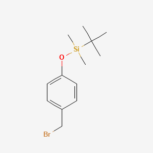 (4-(Bromomethyl)phenoxy)(tert-butyl)dimethylsilane - (120506-39-0)