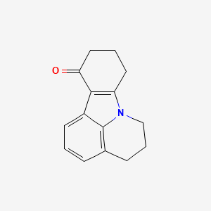5,6,9,10-tetrahydro-4H-pyrido[3,2,1-jk]carbazol-11(8H)-one - (120635-49-6)