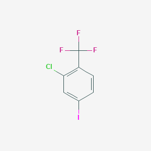2-chloro-4-iodo-1-(trifluoromethyl)benzene - (1206599-46-3)