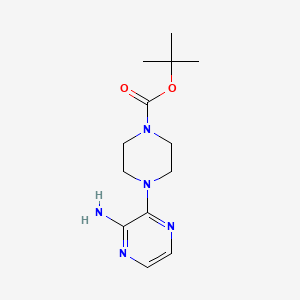 tert-Butyl 4-(3-aMinopyrazin-2-yl)piperazine-1-carboxylate - (1208542-95-3)