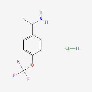 (R)-1-(4-(TrifluoroMethoxy)phenyl)ethanaMine hydrochloride - (1208989-29-0)