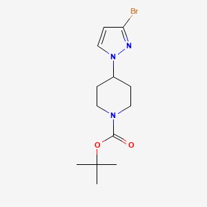 tert-Butyl 4-(3-bromo-1H-pyrazol-1-yl)piperidine-1-carboxylate - (1211876-26-4)