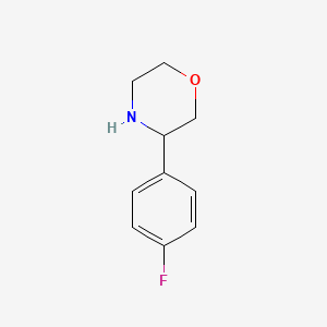 (3S)-3-(4-FLUOROPHENYL)MORPHOLINE - (1213512-87-8)