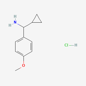 (S)-Cyclopropyl(4-Methoxyphenyl)MethanaMine hydrochloride - (1213693-68-5)