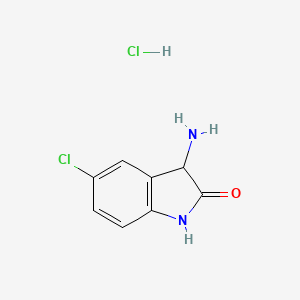 3-amino-5-chloro-1,3-dihydro-2H-indol-2-one hydrochloride - (1214187-61-7)