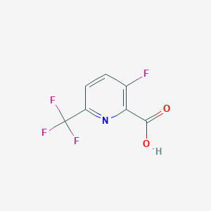 3-Fluoro-6-(trifluoromethyl)pyridine-2-carboxylic acid - (1214365-86-2)